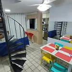 Apartamento duplex à beira-mar de Pajuçara